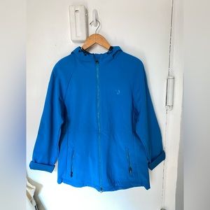 North Sails Women's Blue Coastal Waterproof Jacket - Size Large